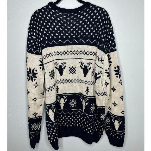 Oh My Sweater Christmas Vacation Ugly Size 3XL Cousin Eddie "Sh*tter's Full" - Picture 2 of 6